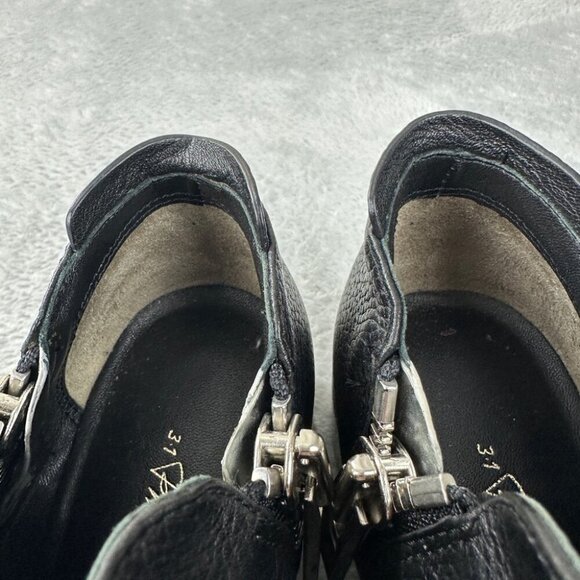 3.1 Phillip Lim Alexa Leather Ankle Booties Black US 5 - Picture 8 of 11